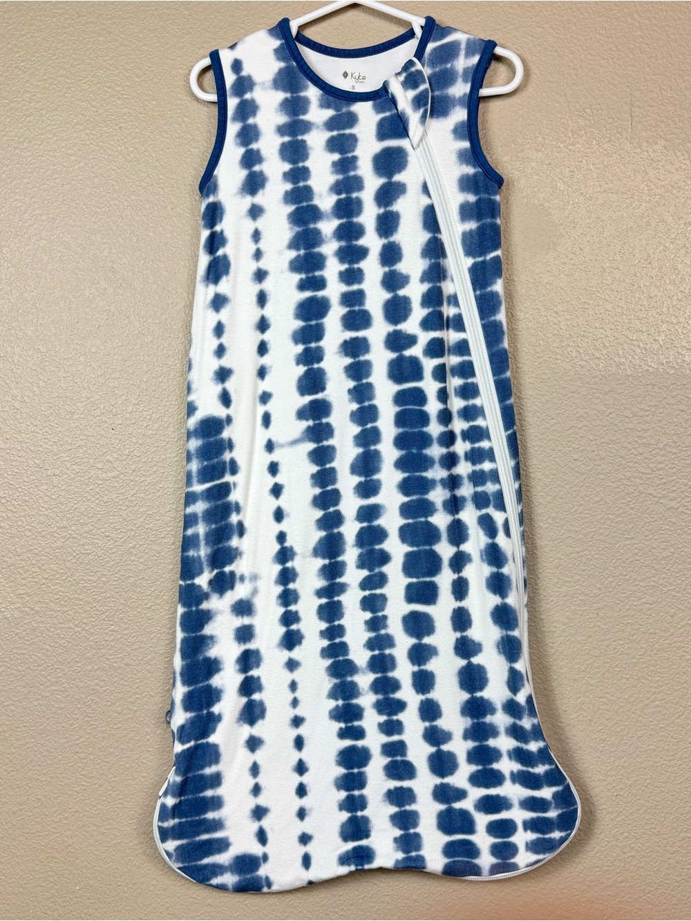 Kyte Baby Bamboo Sleepsack indigo ink splat Print Size Small TOG 0.5 C